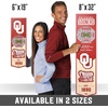image:imageYouTheFan NCAA Arizona Wildcats 3D Stadium 6x19 Banner  McKale Memorial CenterOklahoma Sooners