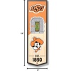 image:imageYouTheFan NCAA Arizona Wildcats 3D Stadium 6x19 Banner  McKale Memorial CenterOklahoma State Cowboys