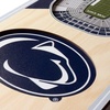 image:imageYouTheFan NCAA Arizona Wildcats 3D Stadium 6x19 Banner  McKale Memorial CenterPenn State Nittany Lions