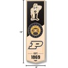 image:imageYouTheFan NCAA Arizona Wildcats 3D Stadium 6x19 Banner  McKale Memorial CenterPurdue Boilermakers BB
