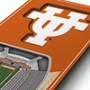 image:imageYouTheFan NCAA Arizona Wildcats 3D Stadium 6x19 Banner  McKale Memorial CenterTexas Longhorns