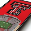 image:imageYouTheFan NCAA Arizona Wildcats 3D Stadium 6x19 Banner  McKale Memorial CenterTexas Tech Red Raiders
