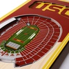 image:imageYouTheFan NCAA Arizona Wildcats 3D Stadium 6x19 Banner  McKale Memorial CenterUSC Trojans