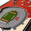 image:imageYouTheFan NCAA Arizona Wildcats 3D Stadium 6x19 Banner  McKale Memorial CenterWisconsin Badgers