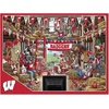 image:imageYouTheFan NCAA Barnyard Fans 500pc PuzzleWisconsin Badgers