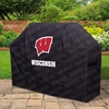 image:imageYouTheFan NCAA Heavy Duty Waterproof Grill Cover  UV Resistant Durable Polyester BBQ Cover Weatherproof Protection for Outdoor Gas or Charcoal Grills for Grills up to 5 WideWisconsin Badgers