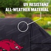 image:imageYouTheFan NCAA Heavy Duty Waterproof Grill Cover  UV Resistant Durable Polyester BBQ Cover Weatherproof Protection for Outdoor Gas or Charcoal Grills for Grills up to 5 WideArkansas Razorbacks
