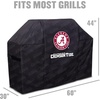 image:imageYouTheFan NCAA Heavy Duty Waterproof Grill Cover  UV Resistant Durable Polyester BBQ Cover Weatherproof Protection for Outdoor Gas or Charcoal Grills for Grills up to 5 WideAlabama Crimson Tide