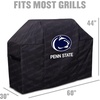 image:imageYouTheFan NCAA Heavy Duty Waterproof Grill Cover  UV Resistant Durable Polyester BBQ Cover Weatherproof Protection for Outdoor Gas or Charcoal Grills for Grills up to 5 WidePenn State Nittany Lions