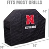 image:imageYouTheFan NCAA Heavy Duty Waterproof Grill Cover  UV Resistant Durable Polyester BBQ Cover Weatherproof Protection for Outdoor Gas or Charcoal Grills for Grills up to 5 WideNebraska Cornhuskers