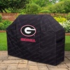image:imageYouTheFan NCAA Heavy Duty Waterproof Grill Cover  UV Resistant Durable Polyester BBQ Cover Weatherproof Protection for Outdoor Gas or Charcoal Grills for Grills up to 5 WideGeorgia Bulldogs