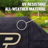 image:imageYouTheFan NCAA Heavy Duty Waterproof Grill Cover  UV Resistant Durable Polyester BBQ Cover Weatherproof Protection for Outdoor Gas or Charcoal Grills for Grills up to 5 WidePurdue Boilermakers