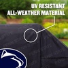 image:imageYouTheFan NCAA Heavy Duty Waterproof Grill Cover  UV Resistant Durable Polyester BBQ Cover Weatherproof Protection for Outdoor Gas or Charcoal Grills for Grills up to 5 WidePenn State Nittany Lions