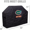 image:imageYouTheFan NCAA Heavy Duty Waterproof Grill Cover  UV Resistant Durable Polyester BBQ Cover Weatherproof Protection for Outdoor Gas or Charcoal Grills for Grills up to 5 WideFlorida Gators