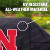 image:imageYouTheFan NCAA Heavy Duty Waterproof Grill Cover  UV Resistant Durable Polyester BBQ Cover Weatherproof Protection for Outdoor Gas or Charcoal Grills for Grills up to 5 WideNebraska Cornhuskers