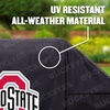 image:imageYouTheFan NCAA Heavy Duty Waterproof Grill Cover  UV Resistant Durable Polyester BBQ Cover Weatherproof Protection for Outdoor Gas or Charcoal Grills for Grills up to 5 WideOhio State Buckeyes