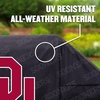 image:imageYouTheFan NCAA Heavy Duty Waterproof Grill Cover  UV Resistant Durable Polyester BBQ Cover Weatherproof Protection for Outdoor Gas or Charcoal Grills for Grills up to 5 WideOklahoma Sooners