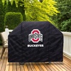 image:imageYouTheFan NCAA Heavy Duty Waterproof Grill Cover  UV Resistant Durable Polyester BBQ Cover Weatherproof Protection for Outdoor Gas or Charcoal Grills for Grills up to 5 WideOhio State Buckeyes