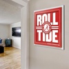 image:imageYouTheFan NCAA North Carolina Tar Heels Slogan Series 3D Wall ArtAlabama Crimson Tide