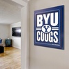 image:imageYouTheFan NCAA North Carolina Tar Heels Slogan Series 3D Wall ArtBYU Cougars