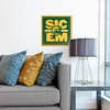 image:imageYouTheFan NCAA North Carolina Tar Heels Slogan Series 3D Wall ArtBaylor Bears