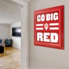 image:imageYouTheFan NCAA North Carolina Tar Heels Slogan Series 3D Wall ArtIndiana Hoosiers
