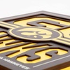 image:imageYouTheFan NCAA North Carolina Tar Heels Slogan Series 3D Wall ArtIowa Hawkeyes