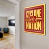 image:imageYouTheFan NCAA North Carolina Tar Heels Slogan Series 3D Wall ArtIowa State Cyclones
