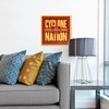 image:imageYouTheFan NCAA North Carolina Tar Heels Slogan Series 3D Wall ArtIowa State Cyclones