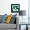 image:imageYouTheFan NCAA North Carolina Tar Heels Slogan Series 3D Wall ArtMichigan State Spartans