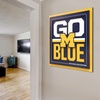 image:imageYouTheFan NCAA North Carolina Tar Heels Slogan Series 3D Wall ArtMichigan Wolverines