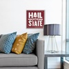 image:imageYouTheFan NCAA North Carolina Tar Heels Slogan Series 3D Wall ArtMississippi State Bulldogs