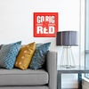 image:imageYouTheFan NCAA North Carolina Tar Heels Slogan Series 3D Wall ArtNebraska Cornhuskers