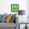 image:imageYouTheFan NCAA North Carolina Tar Heels Slogan Series 3D Wall ArtNorth Dakota State Bison
