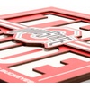 image:imageYouTheFan NCAA North Carolina Tar Heels Slogan Series 3D Wall ArtOhio State Buckeyes