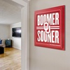 image:imageYouTheFan NCAA North Carolina Tar Heels Slogan Series 3D Wall ArtOklahoma Sooners