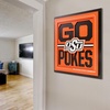 image:imageYouTheFan NCAA North Carolina Tar Heels Slogan Series 3D Wall ArtOklahoma State Cowboys