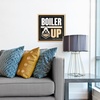 image:imageYouTheFan NCAA North Carolina Tar Heels Slogan Series 3D Wall ArtPurdue Boilermakers