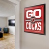 image:imageYouTheFan NCAA North Carolina Tar Heels Slogan Series 3D Wall ArtSouth Carolina Gamecocks