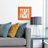 image:imageYouTheFan NCAA North Carolina Tar Heels Slogan Series 3D Wall ArtTexas Longhorns