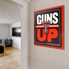 image:imageYouTheFan NCAA North Carolina Tar Heels Slogan Series 3D Wall ArtTexas Tech Red Raiders