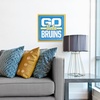 image:imageYouTheFan NCAA North Carolina Tar Heels Slogan Series 3D Wall ArtUCLA Bruins