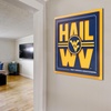 image:imageYouTheFan NCAA North Carolina Tar Heels Slogan Series 3D Wall ArtWest Virginia Mountaineers