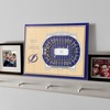 image:imageYouTheFan NHL 5Layer 17 x 13 StadiumViews 3D Wall ArtTampa Bay Lightning
