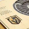 image:imageYouTheFan NHL 5Layer 17 x 13 StadiumViews 3D Wall ArtVegas Golden Knights