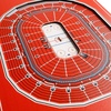 image:imageYouTheFan NHL Chicago Blackhawks 3D Stadium 8x32 Banner  United CenterDetroit Red Wings
