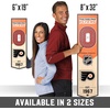 image:imageYouTheFan NHL Chicago Blackhawks 3D Stadium 8x32 Banner  United CenterPhiladelphia Flyers