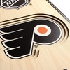 image:imageYouTheFan NHL Chicago Blackhawks 3D Stadium 8x32 Banner  United CenterPhiladelphia Flyers