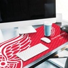 image:imageYouTheFan NHL Detroit Red Wings OfficiallyLicensed Logo Series Desk Pad SMU  Water and Stain Resistant HeavyDuty NonSlip Rubber Backing  Computer and Keyboard