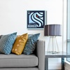 image:imageYouTheFan NHL OfficiallyLicensed 3D Logo Series Wall Art  Made of Multiple Layers  Ready to Hang on wall  Bold Design Perfect Fan GiftSeattle Kraken